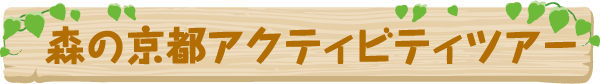 森の京都アクティビティツアー